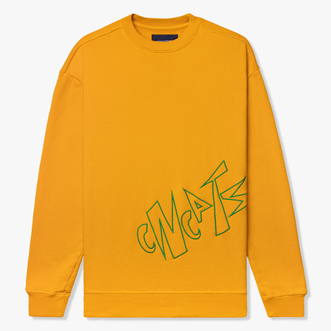 Concepts Attack Logo Crewneck (Sunlight)