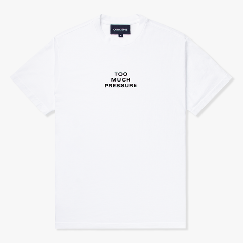 Concepts Too Much Pressure Tee (White)