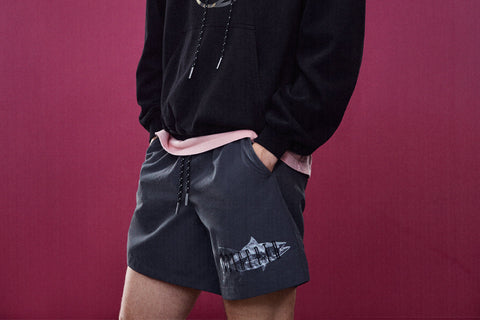 Concepts Gothic Fish Shorts (Pewter)