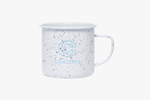 Concepts Logo Speckle 16 oz Mug (White)
