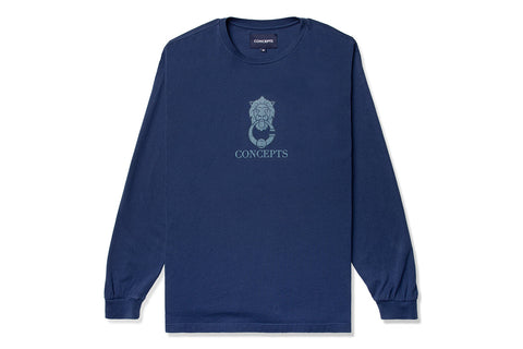 Concepts Long Sleeve Tee (Navy)
