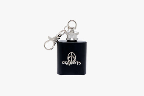 Concepts Mini Flask Key Chain (Black)