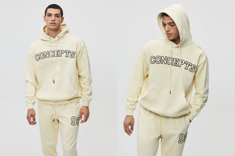 Concepts Headin' Home Rival Patch Logo Hoodie (Flan)