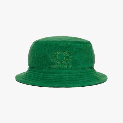 Concepts INTL Polar Fleece Bucket Hat (Kelly Green)