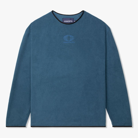 Concepts INTL Polar Fleece Long Sleeve (Navy)