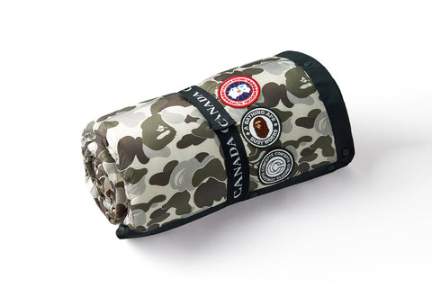 Concepts x Canada Goose x BAPE Down Blanket (Giant ABC Snow Camo)