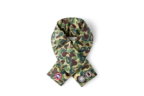 Concepts x Canada Goose x BAPE Down Scarf (Giant ABC Camo)