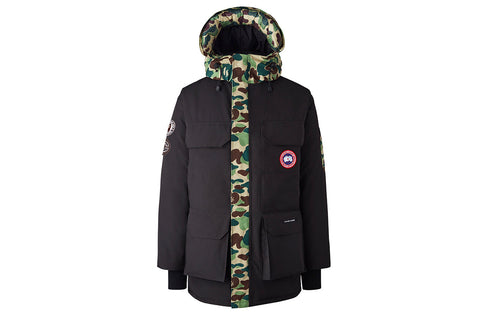 Concepts x Canada Goose x BAPE Expedition Parka (Black/Giant ABC Camo)