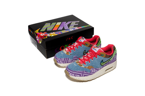 Concepts x Nike Kids Air Max 1 SP (Wild Violet/Multi-Color/Sail/Mean Green)