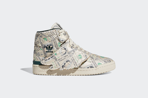 Jeremy Scott x adidas Forum Wings 1.0 'Money' Online Drawing