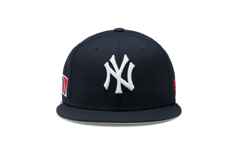 Concepts x New Era 5950 Trinidad Flag New York Yankees Fitted Hat (Navy)