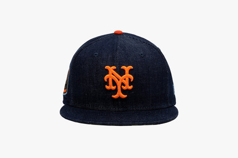 Concepts x New Era 59Fifty New York Mets Fitted Hat (Light Denim/Camo)