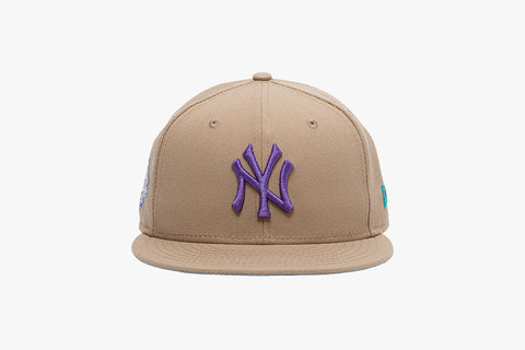 Concepts x New Era 59Fifty New York Yankees Fitted Hat (Camel/Grey)