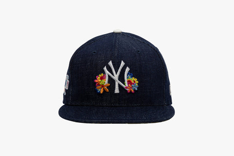 Concepts x New Era 59Fifty New York Yankees Fitted Hat (Navy/Denim)