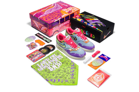 Concepts x Nike Air Max 1 SP (Wild Violet/Multi-Color/Sail/Mean Green)