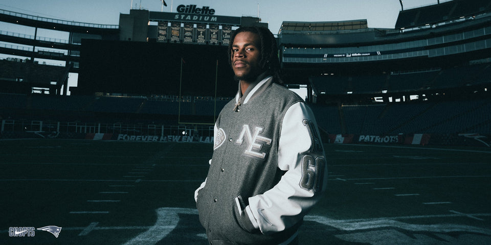 Introducing: CNCPTS x Nike x Patriots NFL Rivalries Varsity Jacket