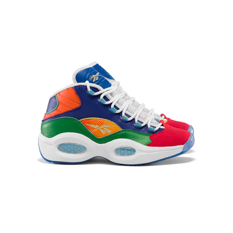 Concepts x Reebok Question Mid (Vector Red/Glen Green/Solar Gold)