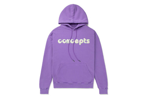 Concepts Split Logo Hoodie (Purple)