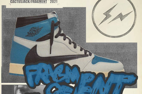 Travis Scott x Fragment x Air Jordan 1 High Online Drawing