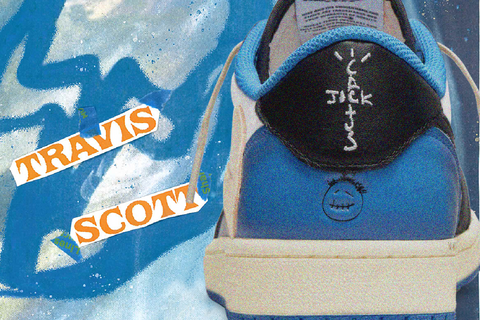 Travis Scott x Fragment x AJ1 Low Online Drawing