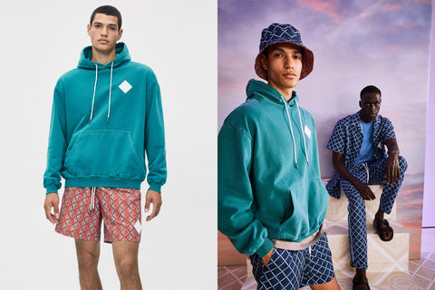Concepts Vineyard Washed Hoodie (Washed Aqua)
