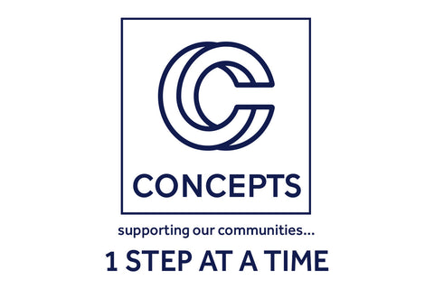 CONCEPTS x 1 STEP AT A TIME PROGRAM SUPPORTING THE HOMELESS
