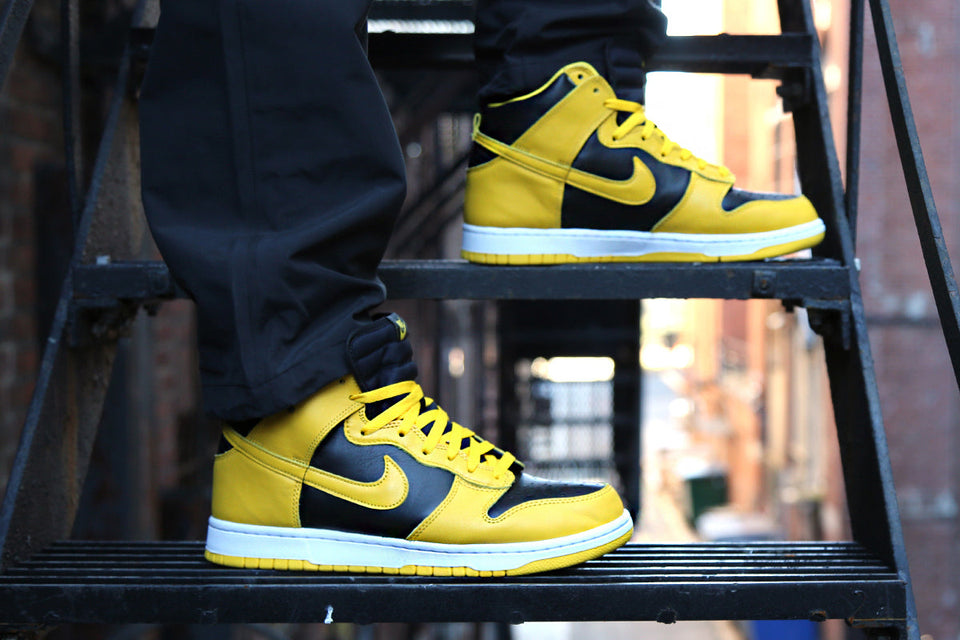 Nike Dunk Hi SP 'Varsity Maize' Online Drawing â CNCPTS