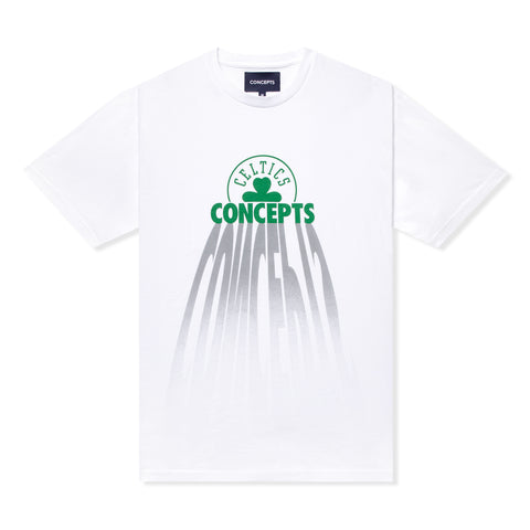Concepts for Boston Celtics Reflection Tee (White)