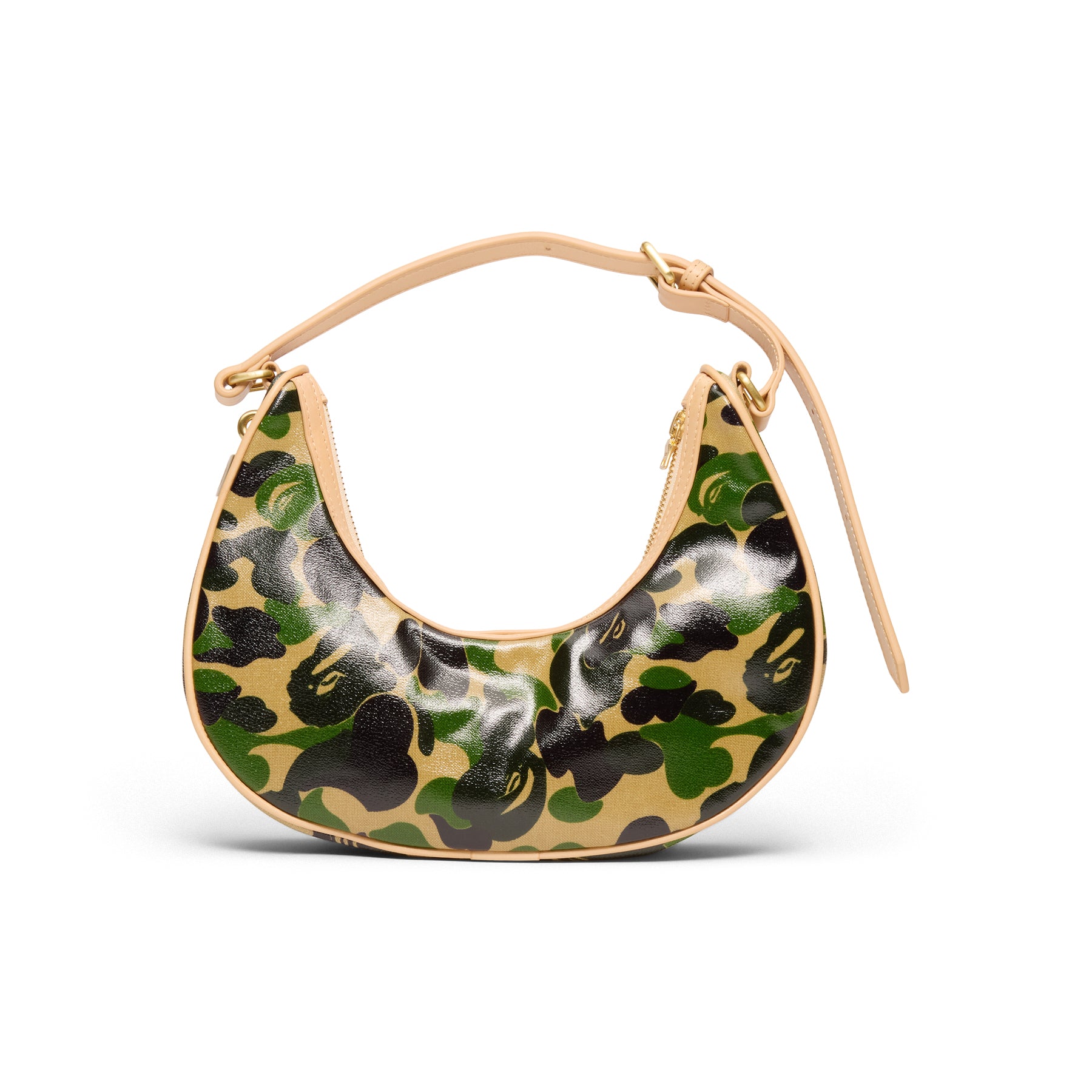 A Bathing Ape ABC Camo Hand Bag (Green)