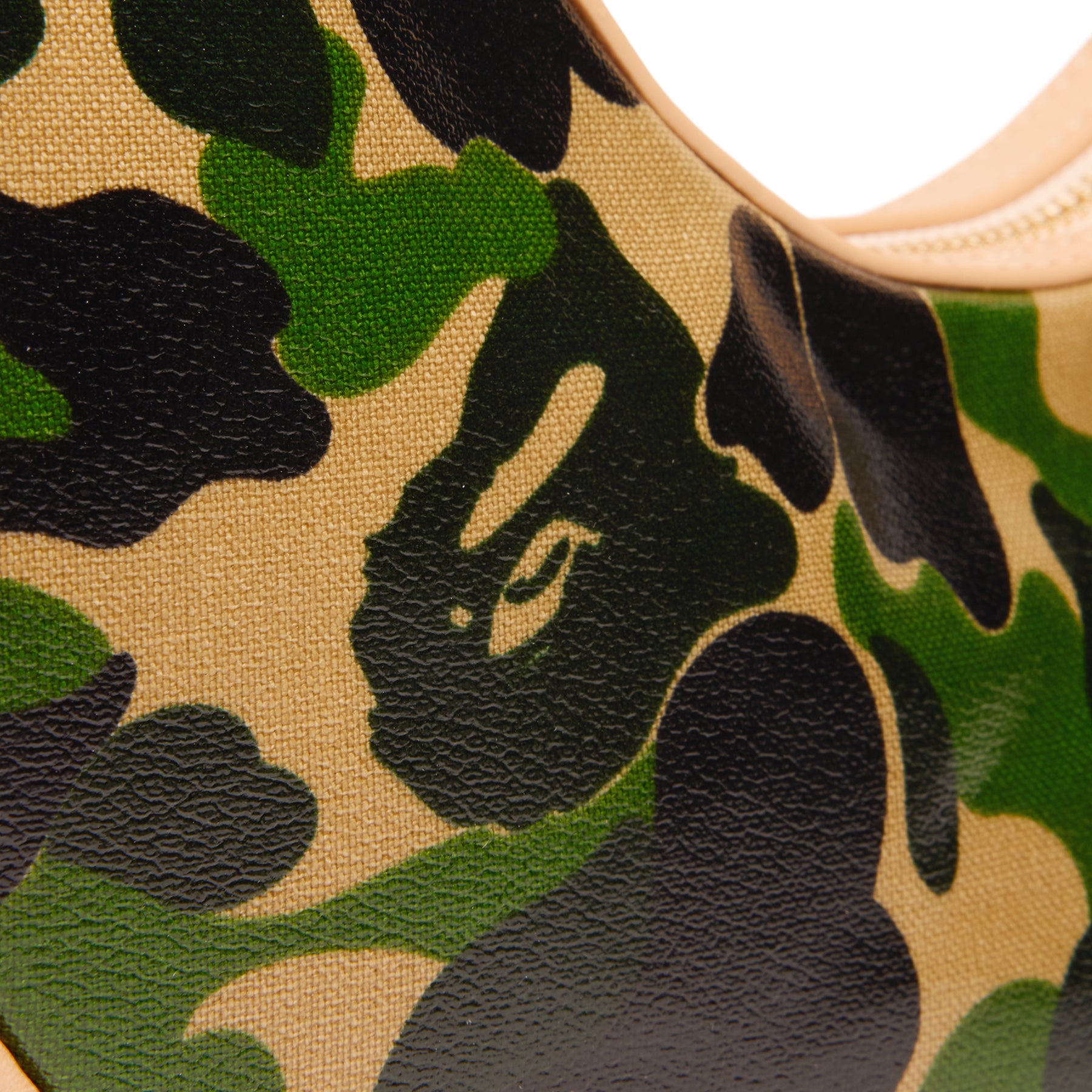 A Bathing Ape ABC Camo Hand Bag (Green)