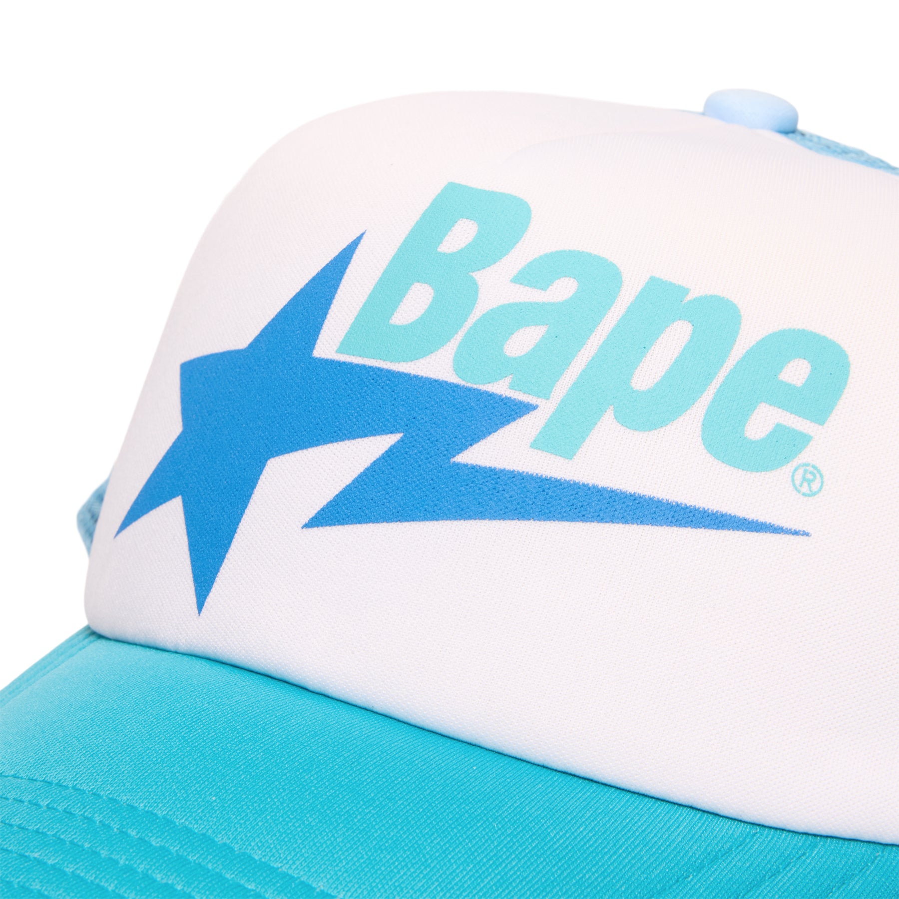 BAPESTA Mesh CAP 水色 A Bathing Ape Bape Sta Mesh Cap (Blue) – CNCPTS