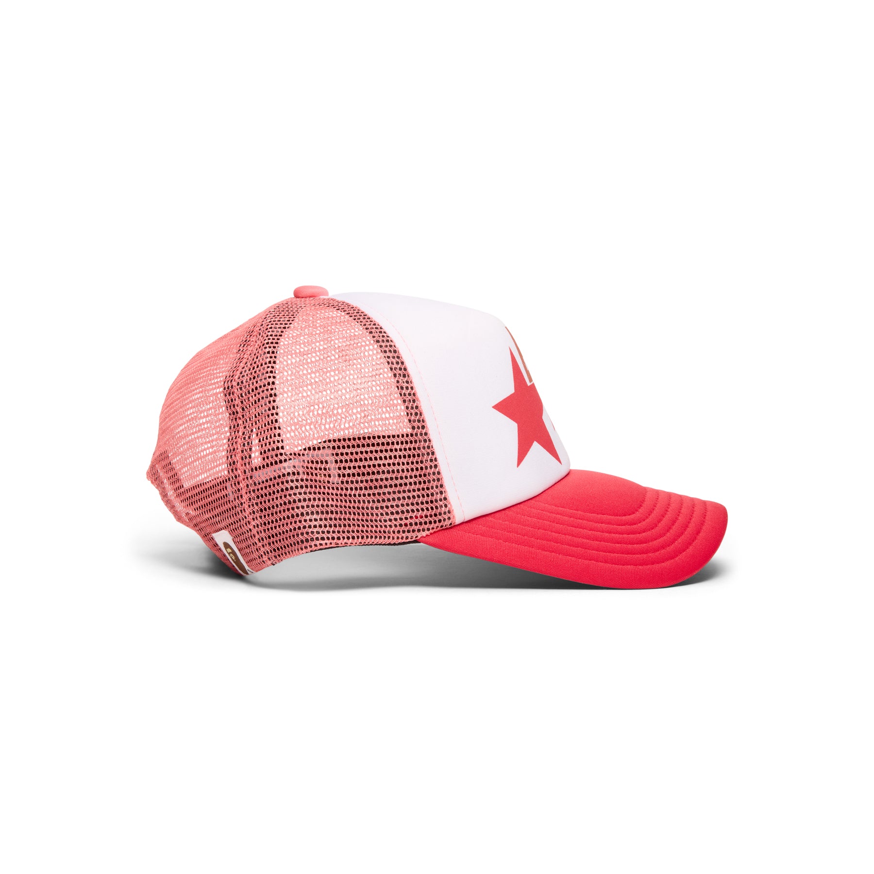 A Bathing Ape Bape Sta Mesh Cap (Red)