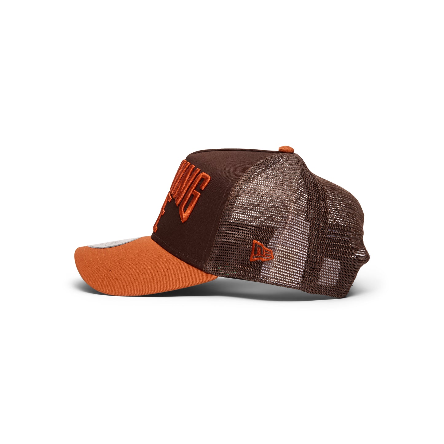 A Bathing Ape NYC Logo New Era 9Forty Cap (Brown)