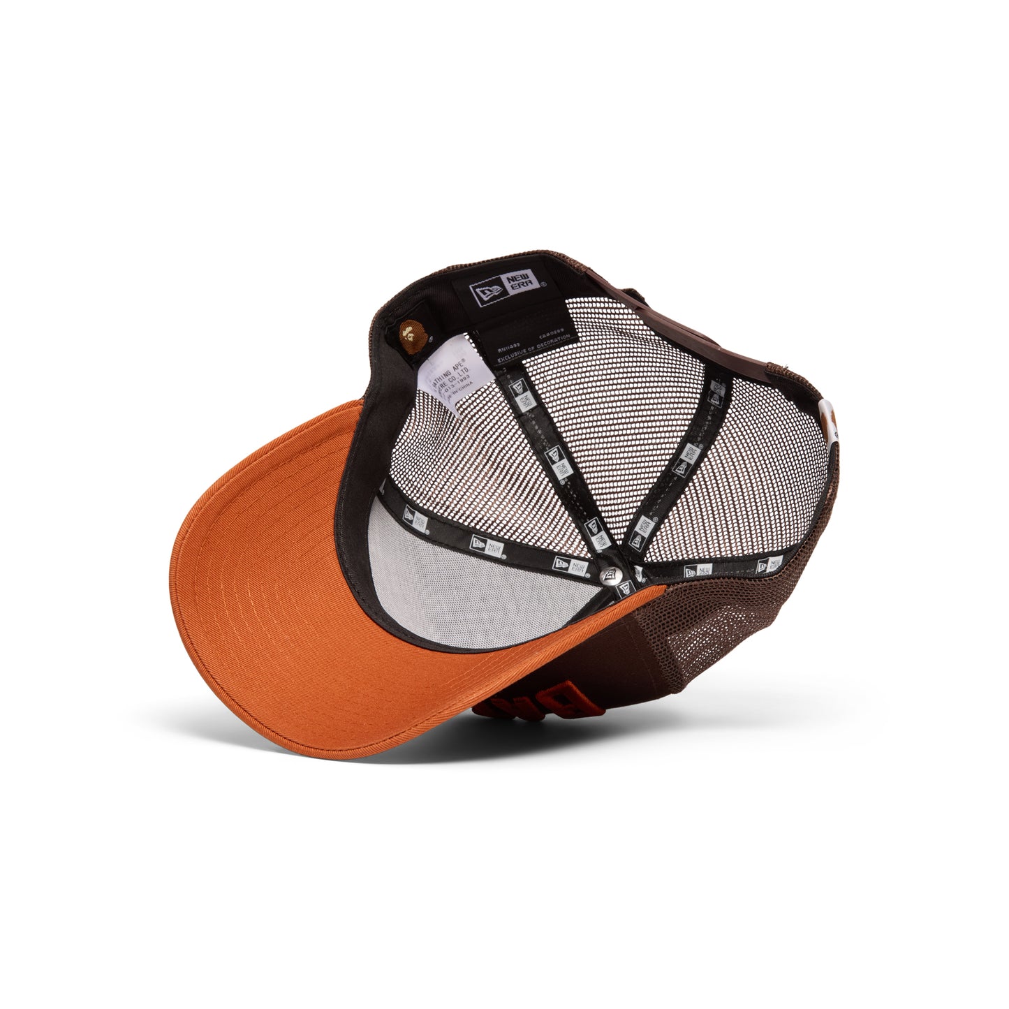 A Bathing Ape NYC Logo New Era 9Forty Cap (Brown)