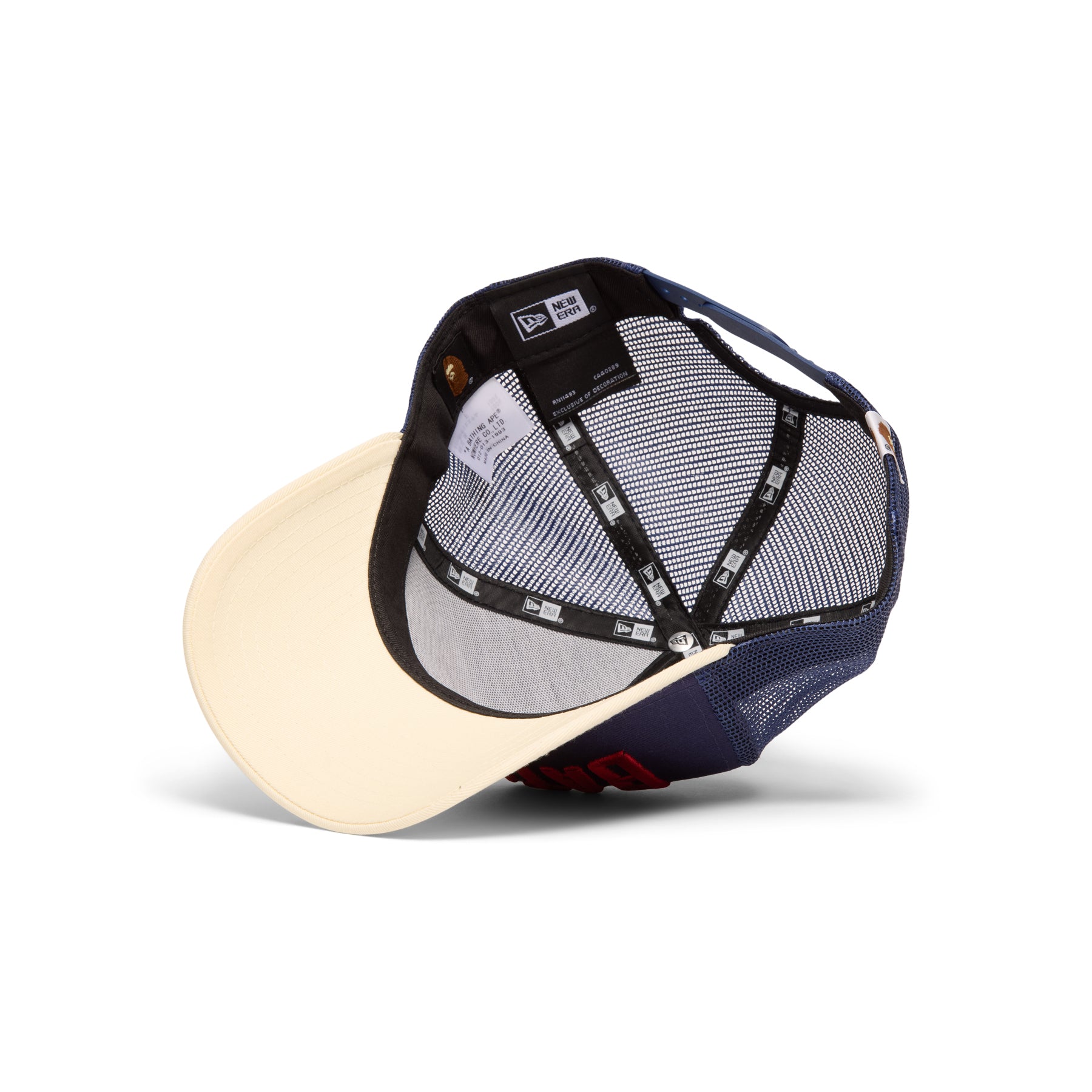 A Bathing Ape NYC Logo New Era 9Forty Cap (Navy)
