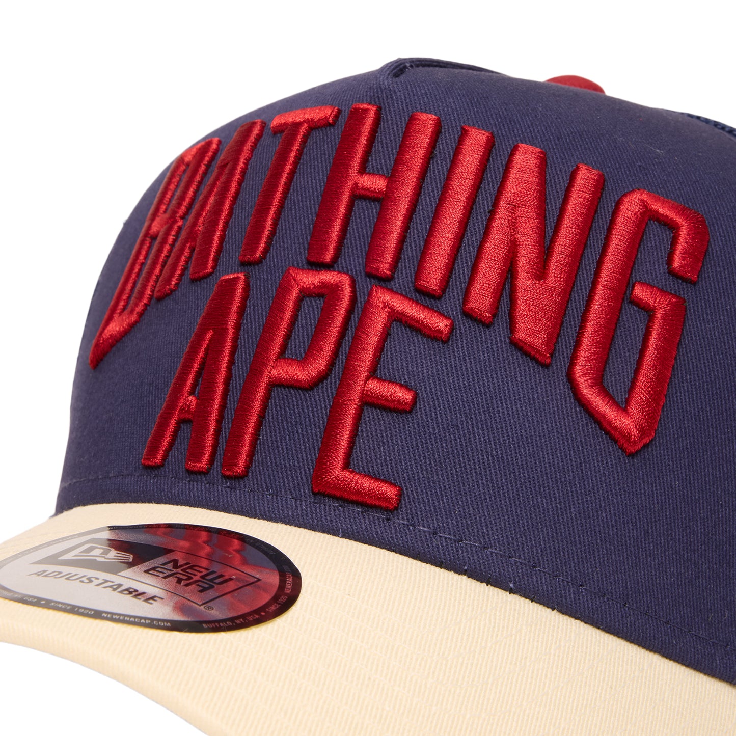 A Bathing Ape NYC Logo New Era 9Forty Cap (Navy)