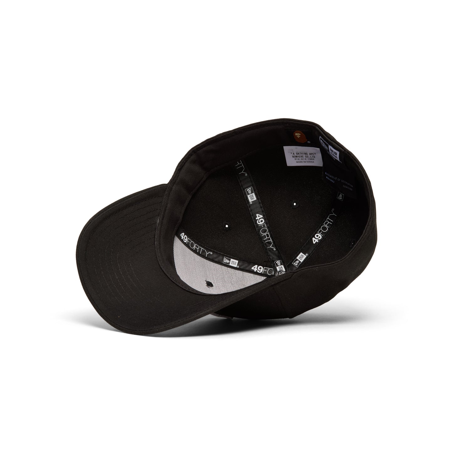 A Bathing Ape New Era 49Forty Baseball Cap (Black)