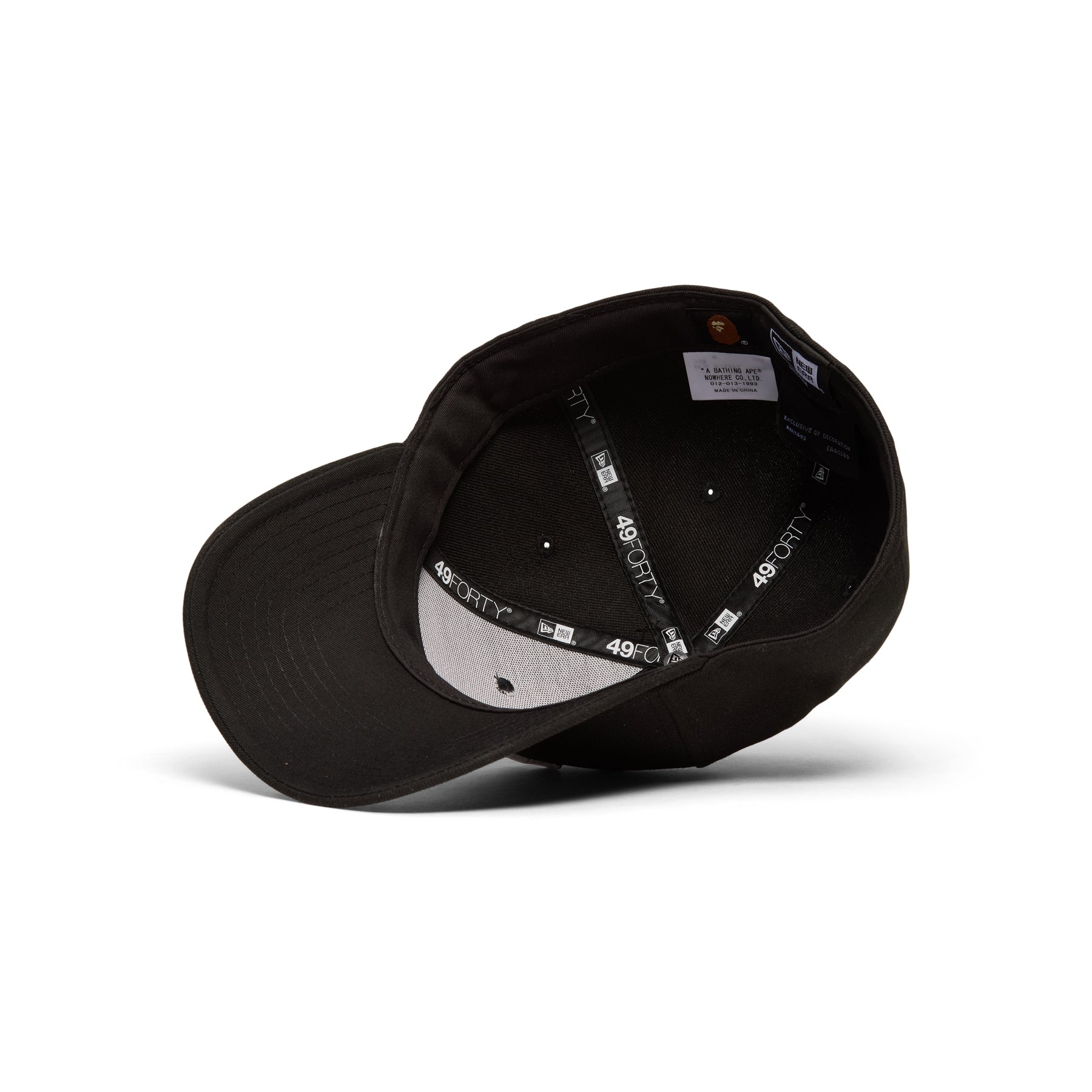 A Bathing Ape New Era 49Forty Baseball Cap (Black)