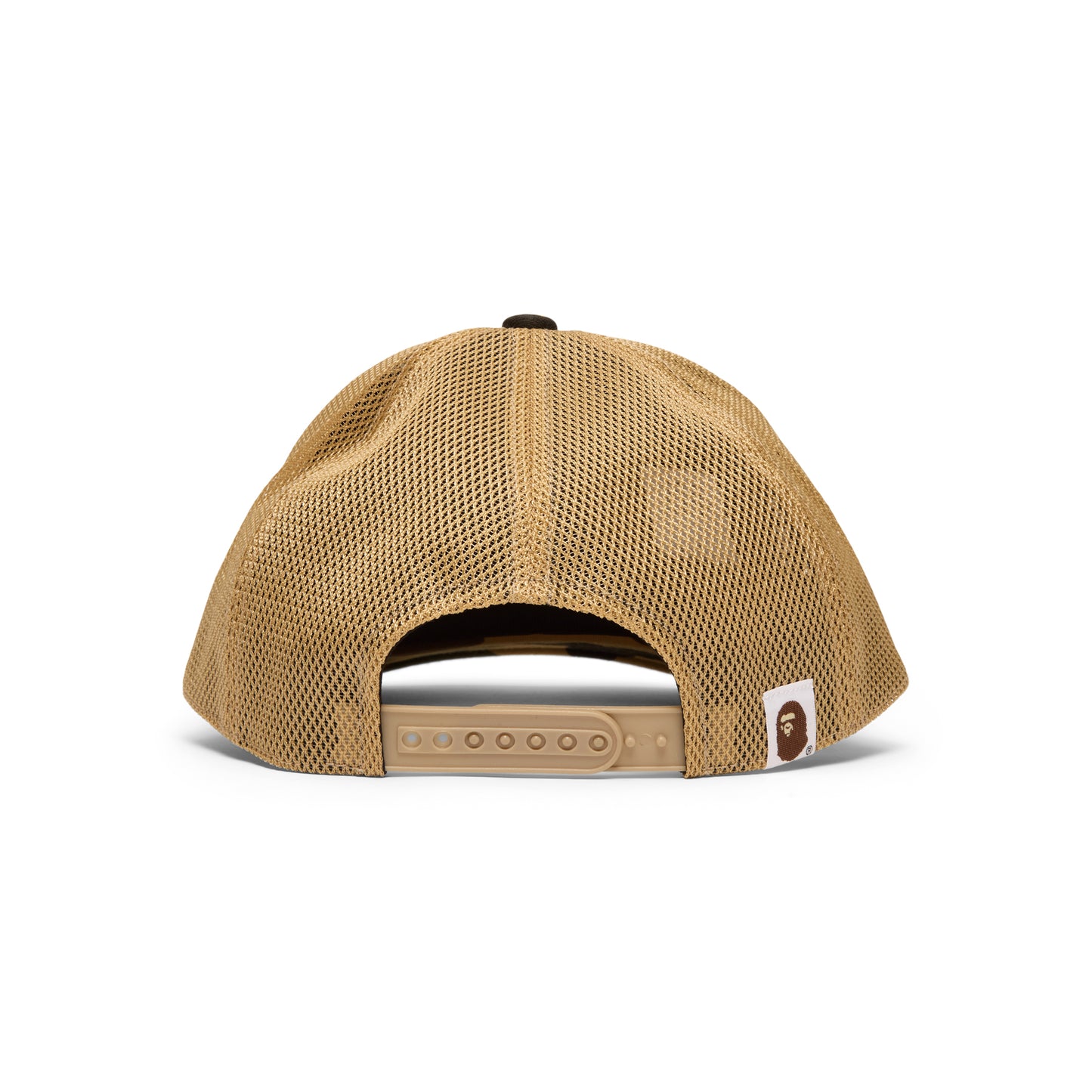 A Bathing Ape 1ST Camo College Mesh Cap (Yellow)