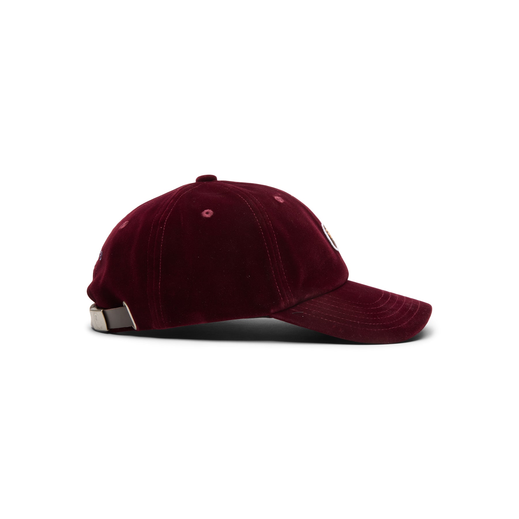 A Bathing Ape One Point Panel Cap (Burgundy)