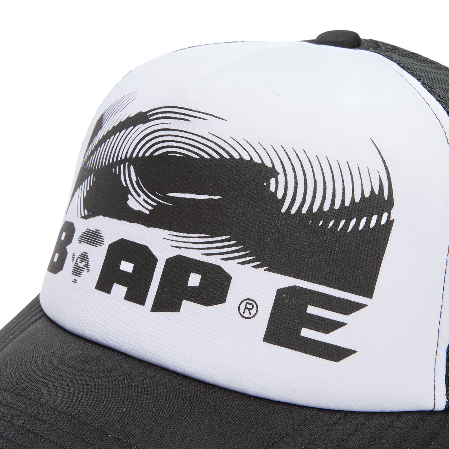 A Bathing Ape Bape Mesh Cap M (Black)
