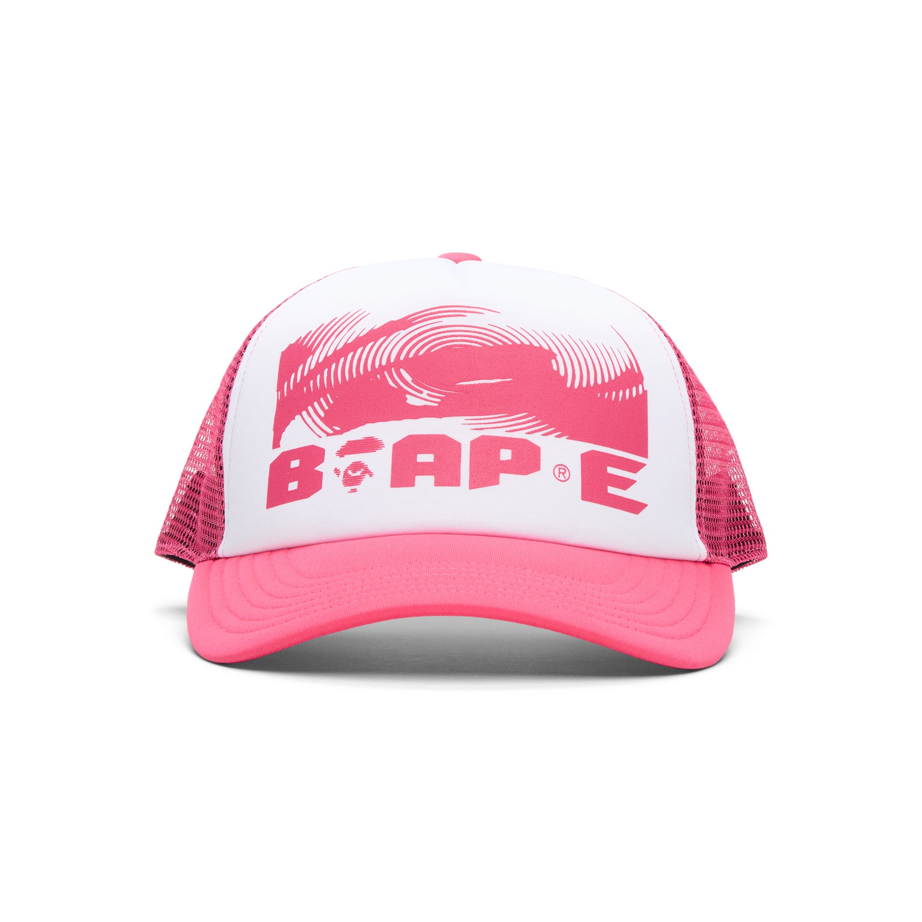 A Bathing Ape Bape Mesh Cap M (Pink)