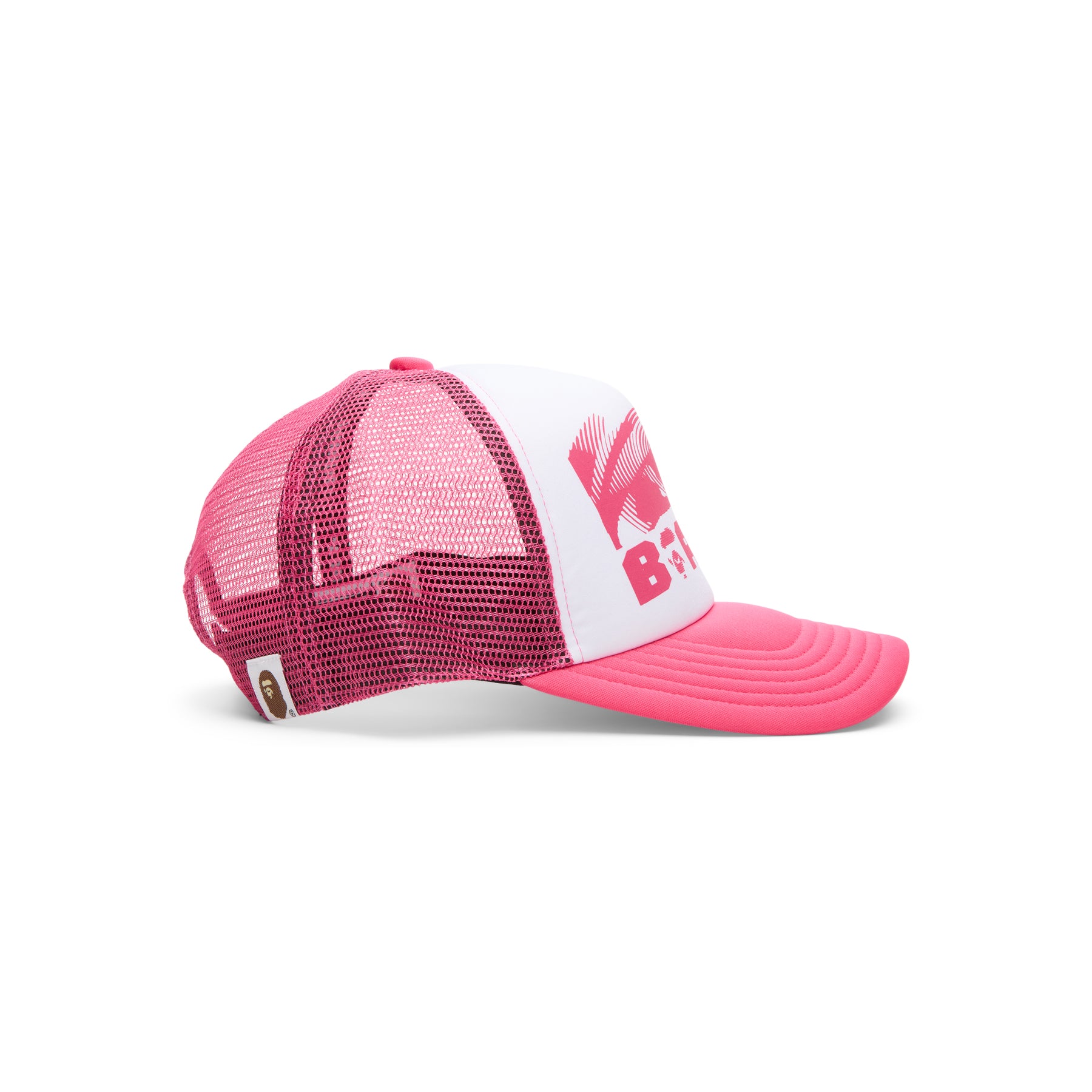 A Bathing Ape Bape Mesh Cap M (Pink)