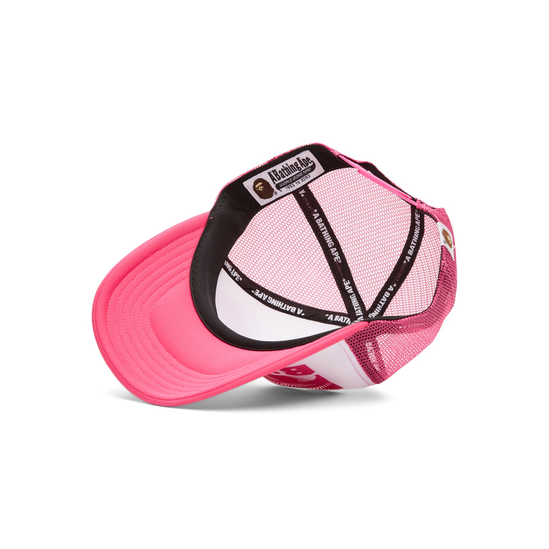 A Bathing Ape Bape Mesh Cap M (Pink)