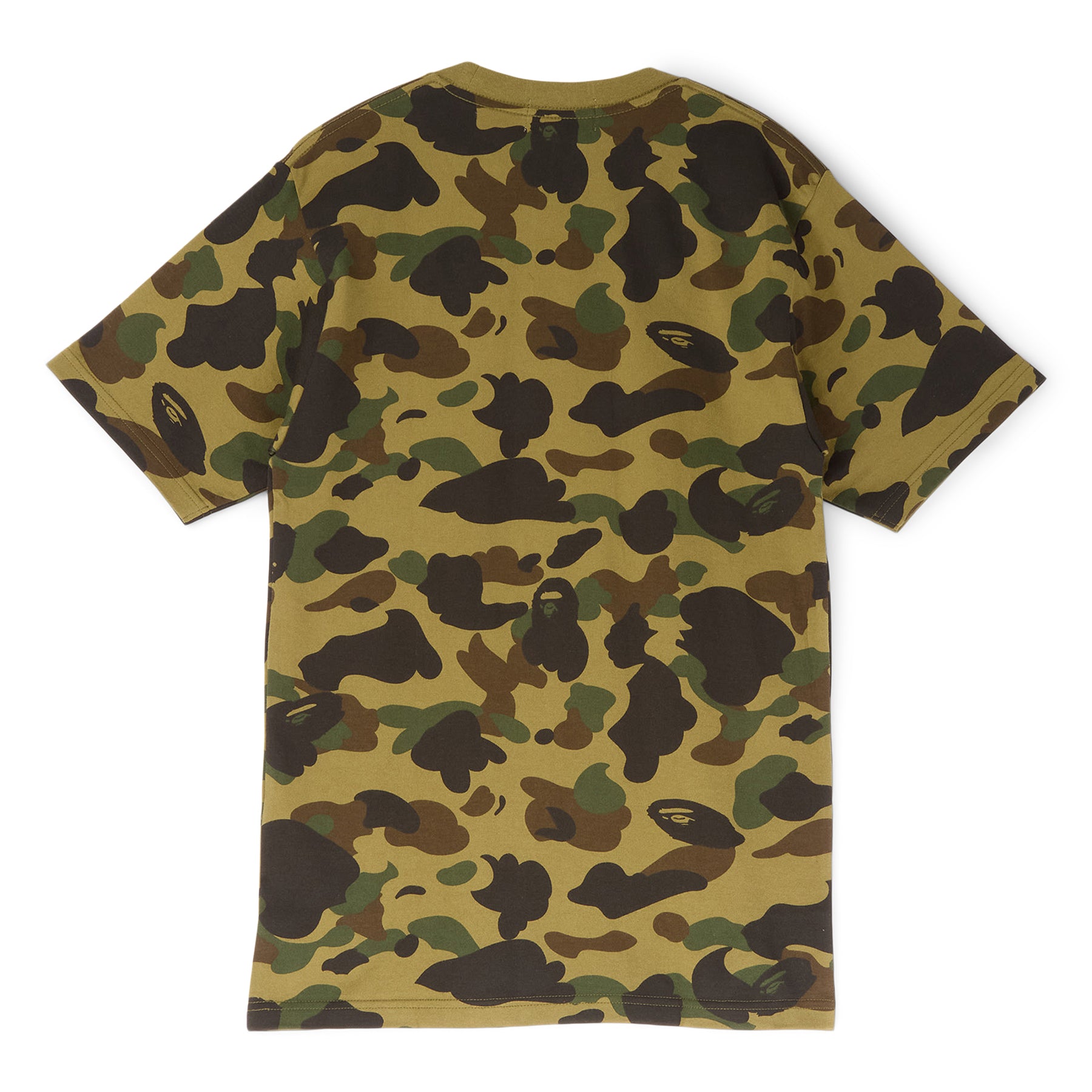A Bathing Ape 1st Camo College Tee (Green)