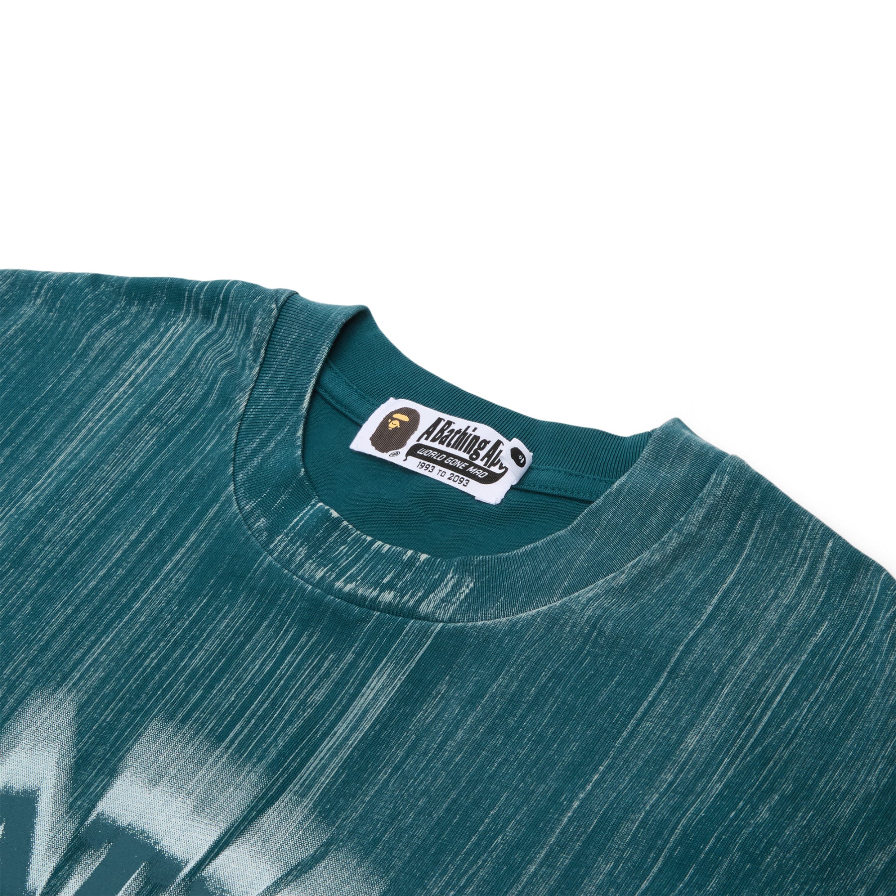 A Bathing Ape Brush College Relaxed Fit Tee M (Green) – CNCPTS