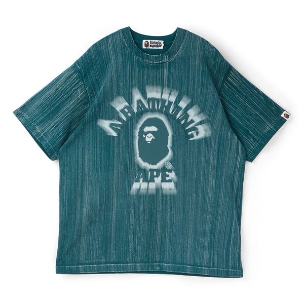 A Bathing Ape Brush College Relaxed Fit Tee M (Green) – CNCPTS