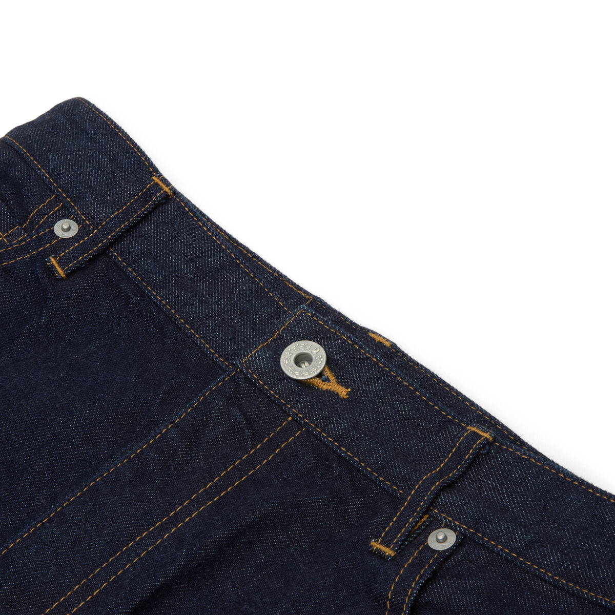 A Bathing Ape Ape Head Embroidery 12 OZ Denim Skirt (Indigo)