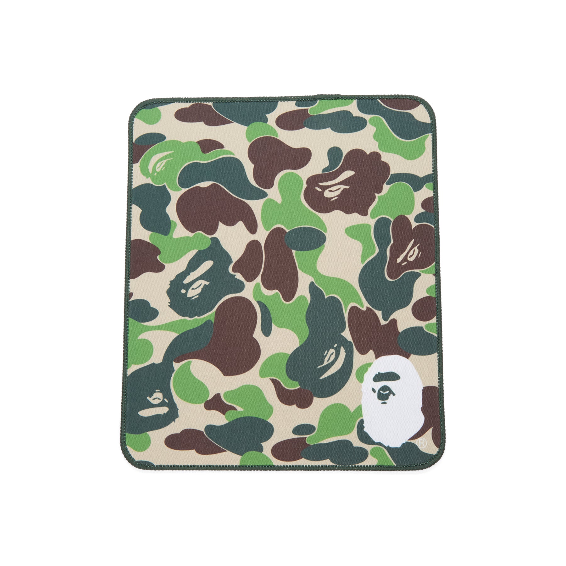 A Bathing Ape Abc Camo Mouse Pad M (Green)