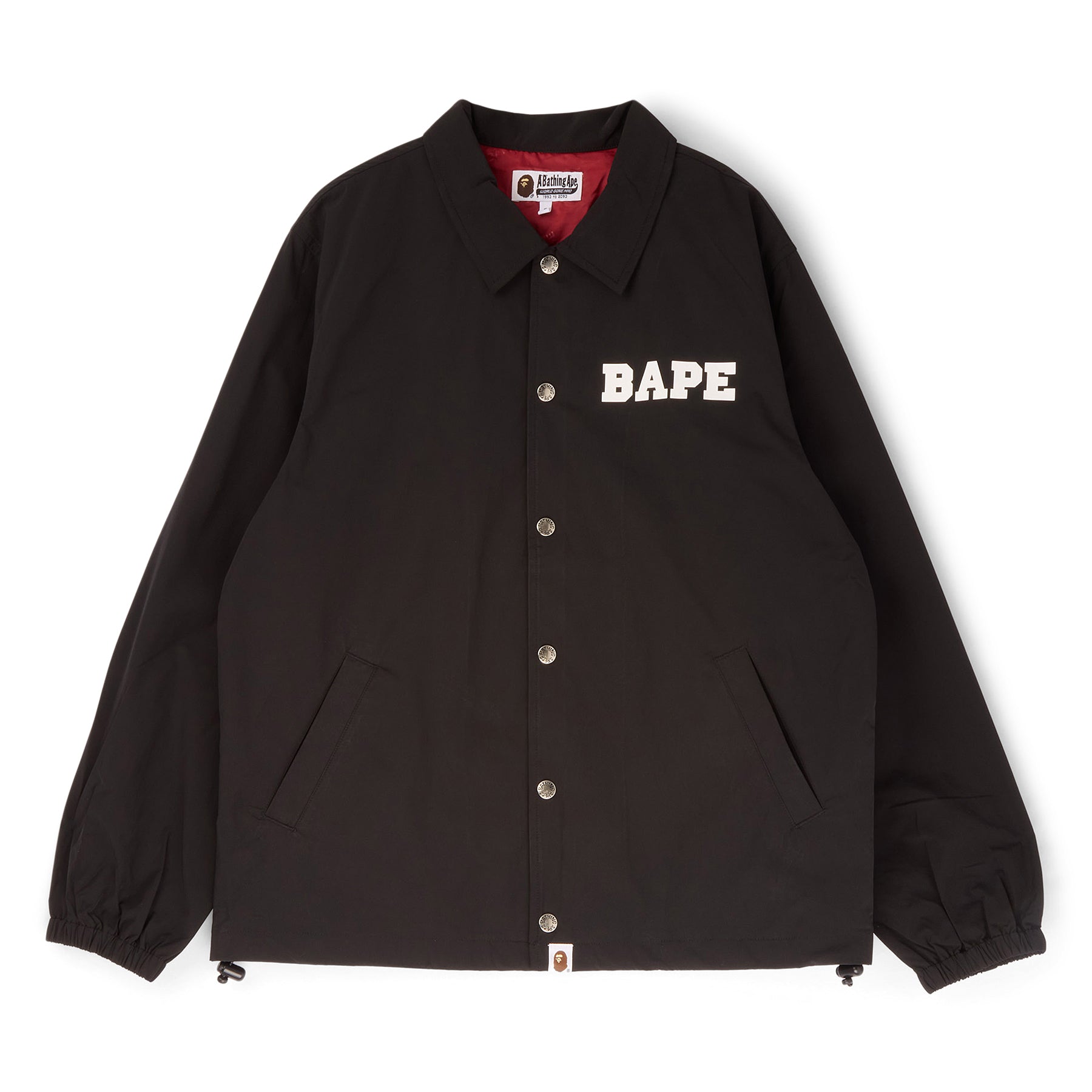 A Bathing Ape College Coach Jacket (Black)